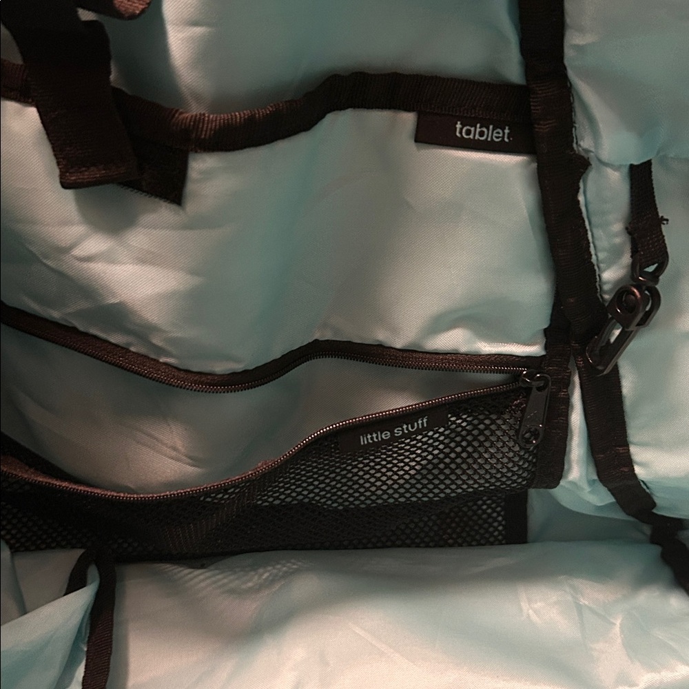 Adidas Black Travel Bag with Mint Strap - Picture 5 of 6